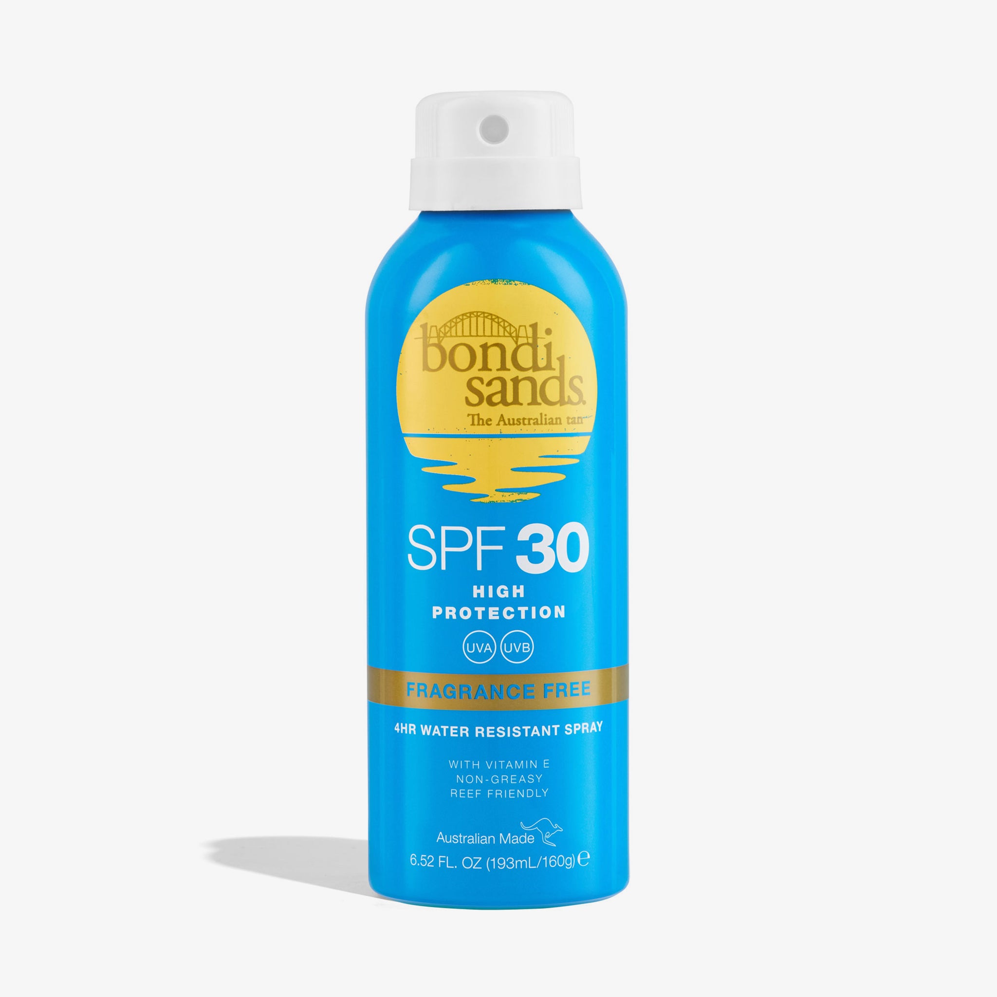 Bondi Sands SPF 30 Aerosol Mist Spray Fragrance Free (160g)