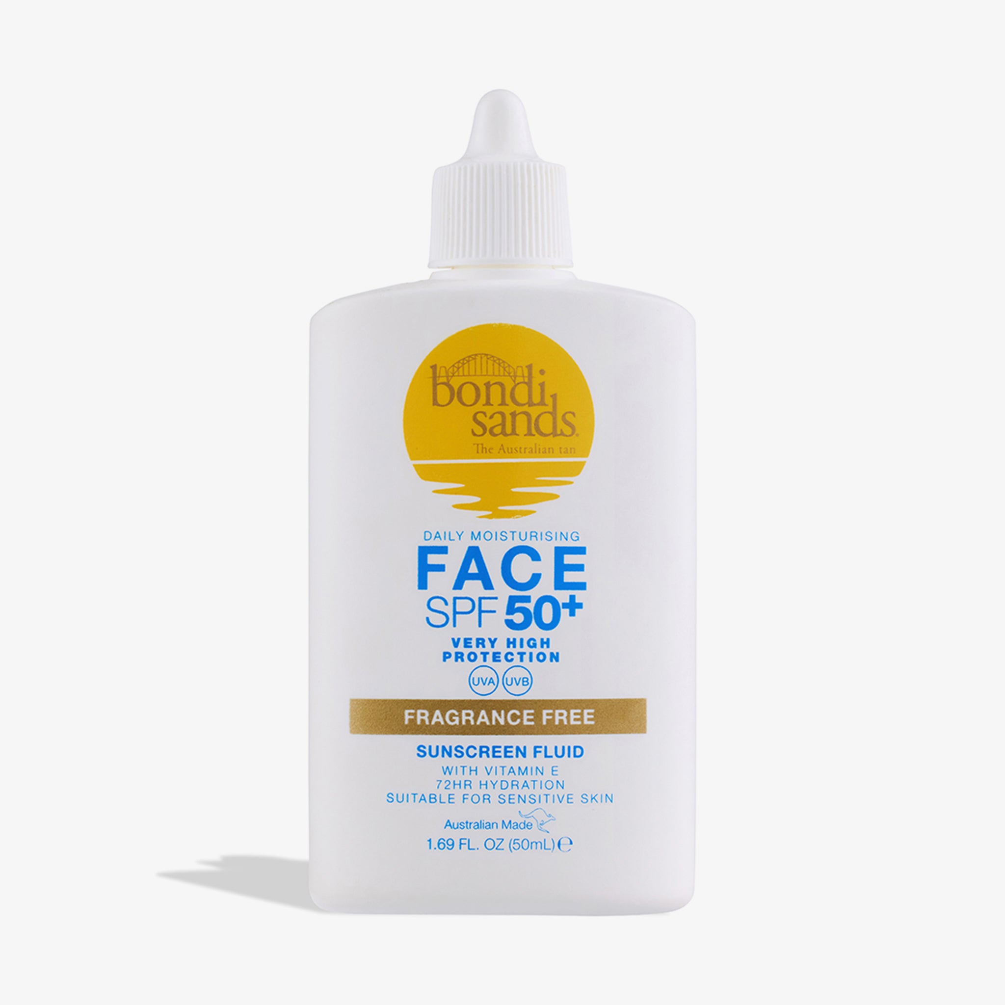 Bondi Sands SPF 50+ Fragrance Free Face Fluid (50ml)