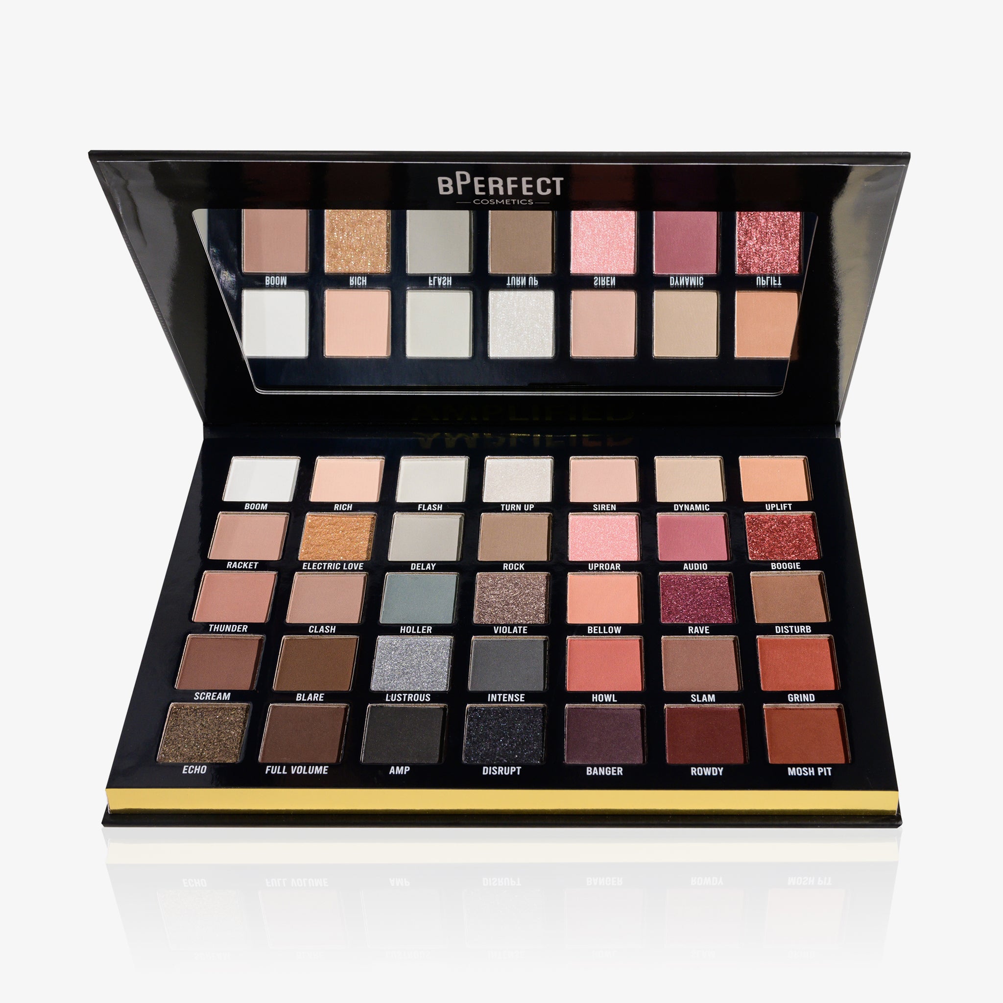 BPerfect Cosmetics Amplified Shadow Palette (52g)