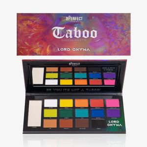BPerfect Cosmetics x Lord Chyna Taboo Palette