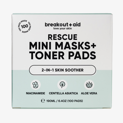 Rescue Mini Masks + Toner Pads