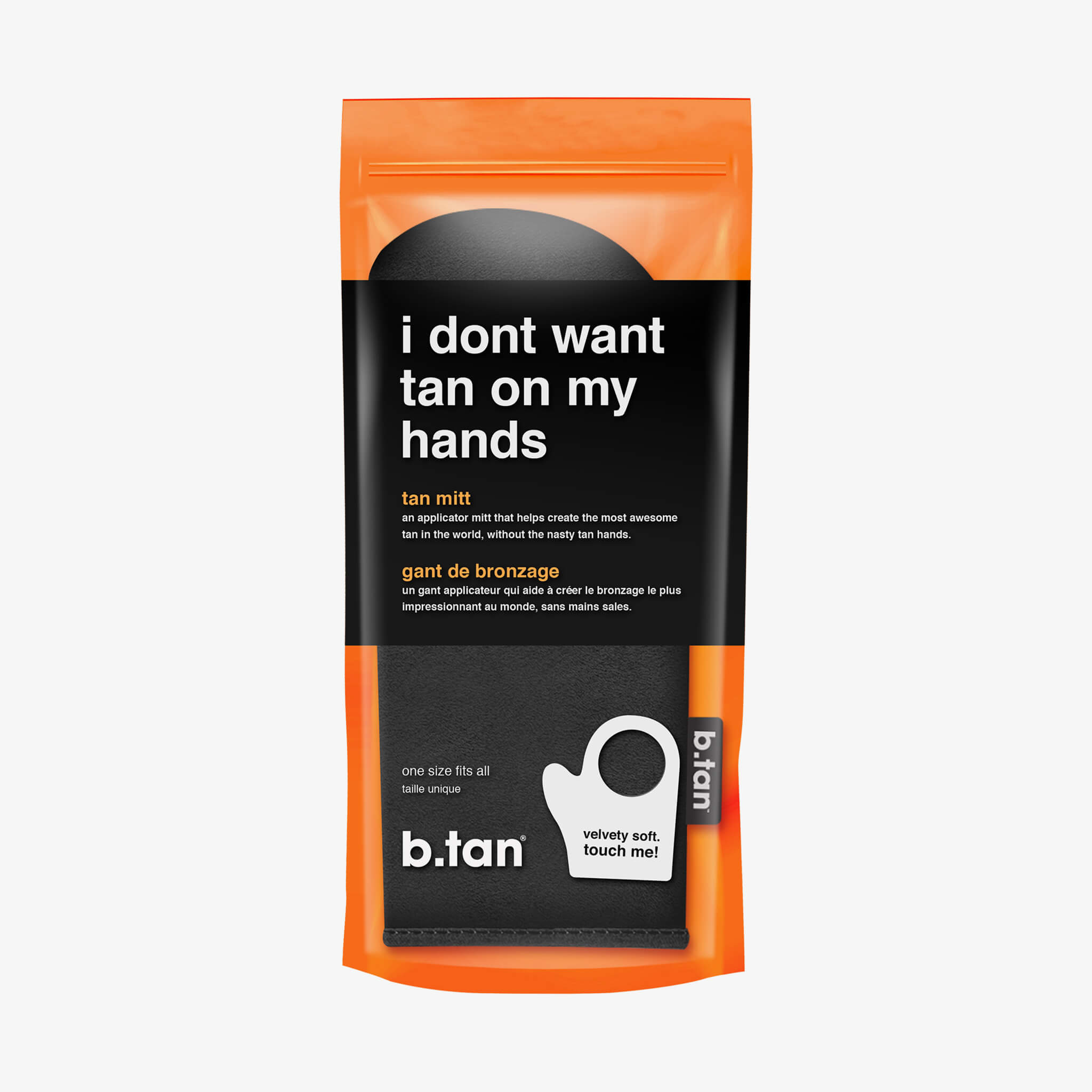 b.tan i don't want tan on my hands