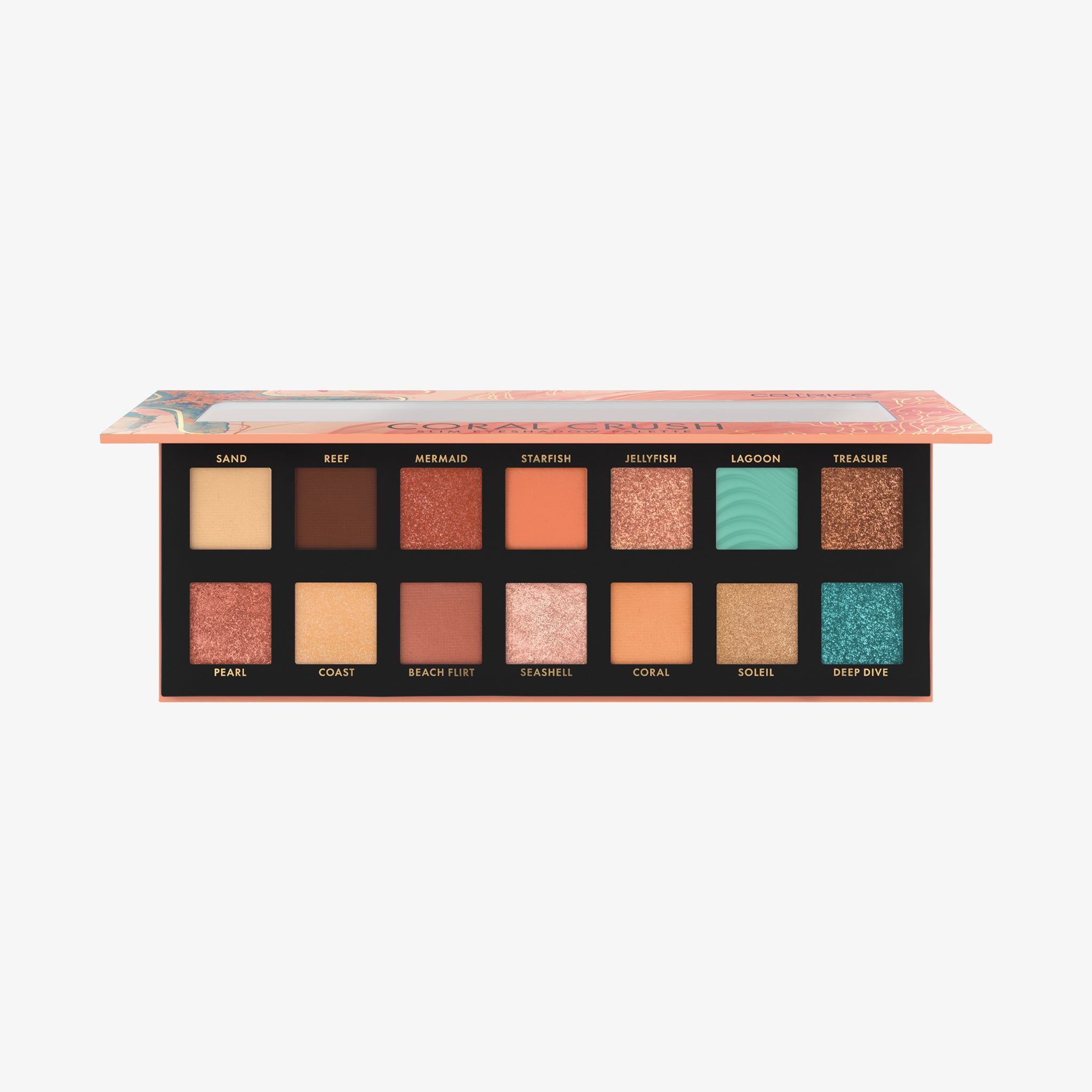 Catrice Cosmetics Coral Crush Slim Eyeshadow Palette 030 (10.6g)