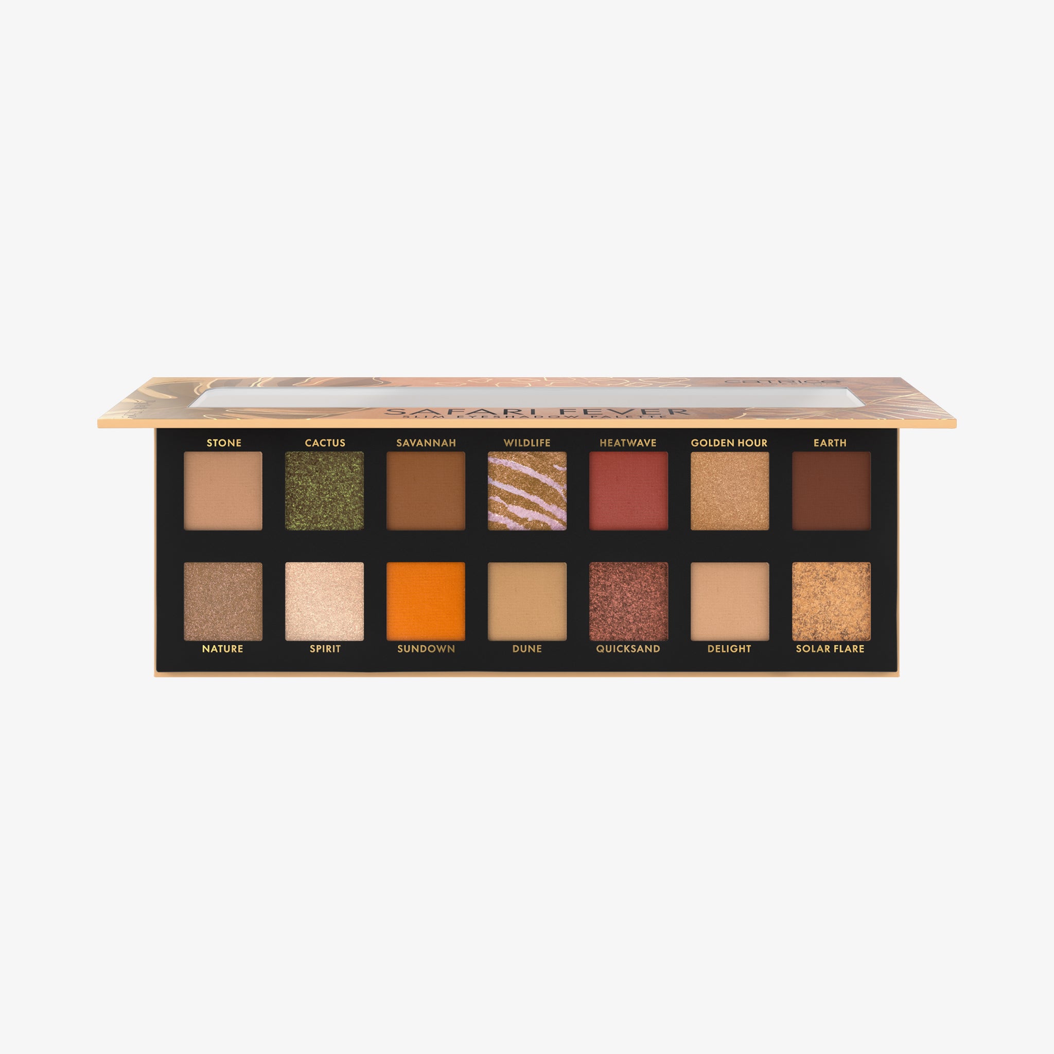 Catrice Cosmetics Safari Fever Slim Eyeshadow Palette 010 (10.6g)