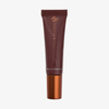 Ein 10-ml-Tubus in Braun mit dem Produkt „Danessa Myricks Beauty Glosswork 4D Ultra Shine Plumping Gloss“ und einem metallischen Verschluss.
