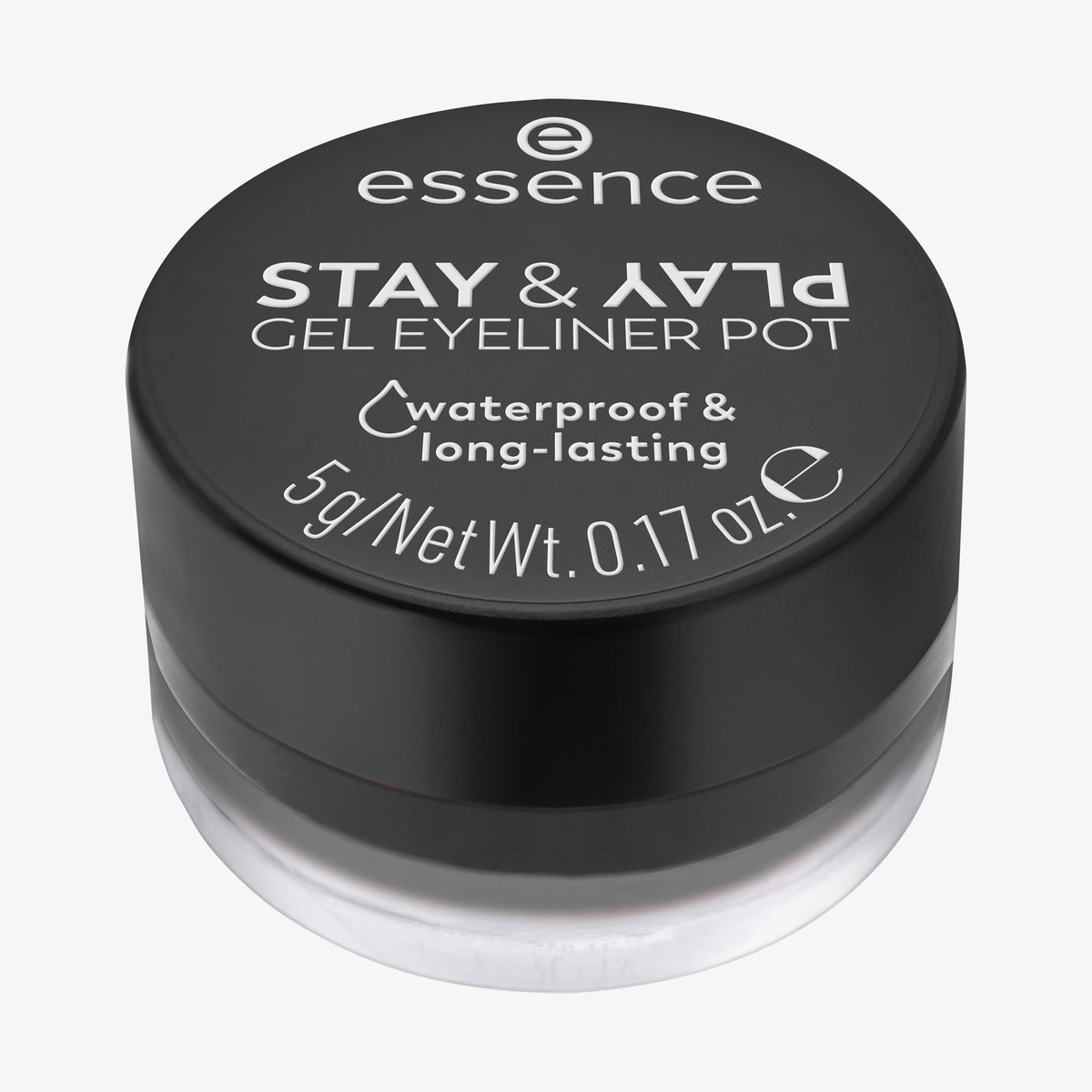 STAY & PLAY GEL EYELINER POT Black | essence