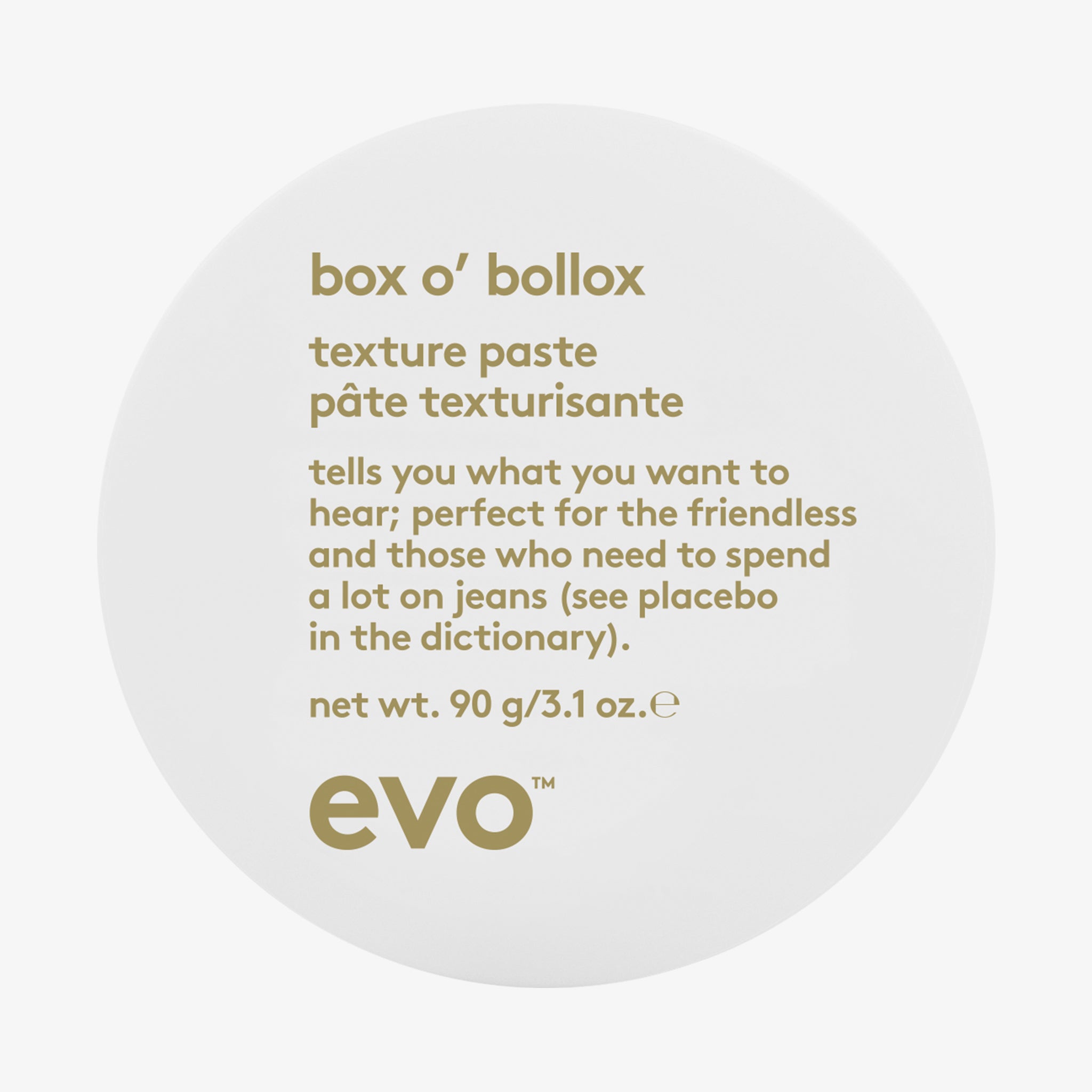 evo Box O Bollox Texture Paste (90g)