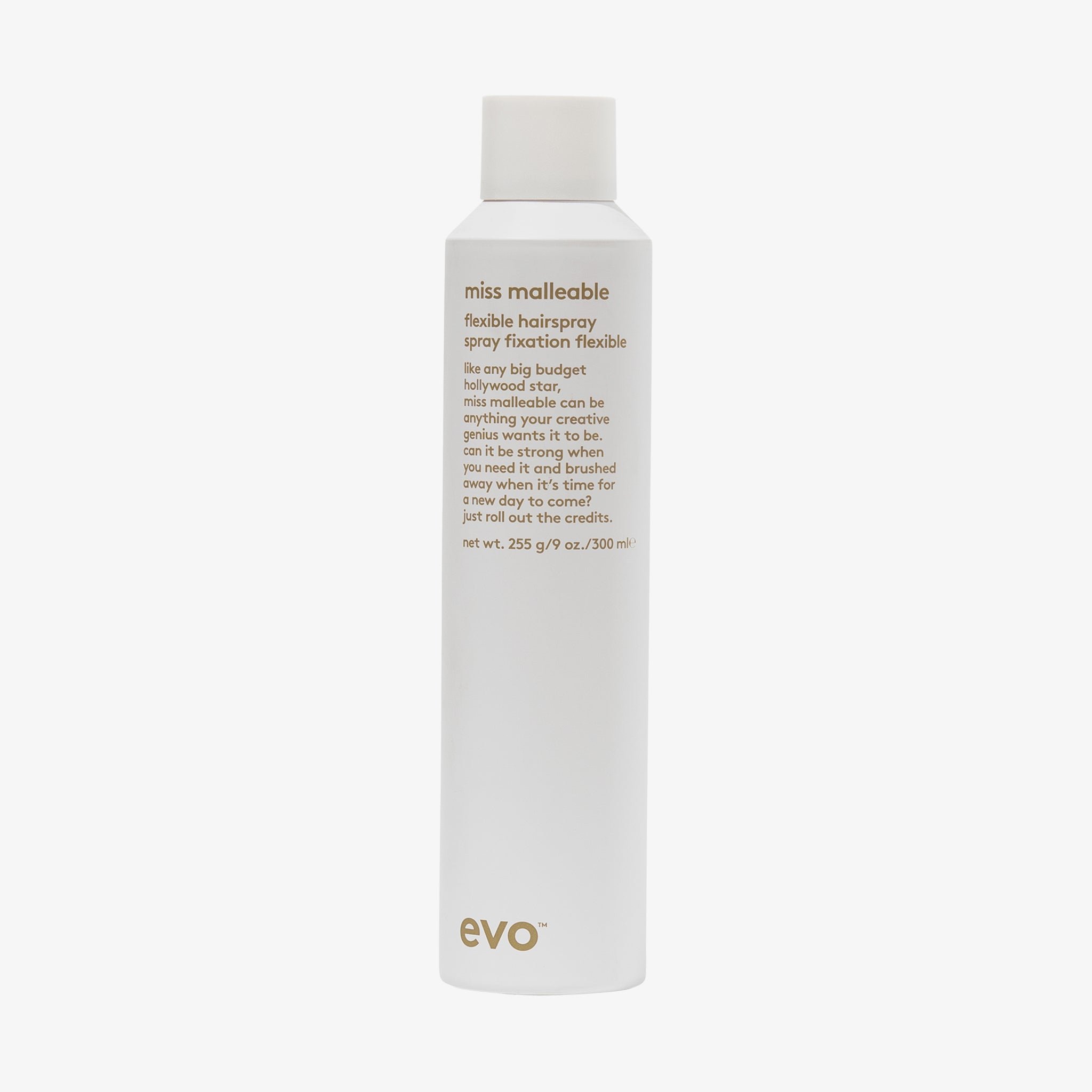 evo Miss Malleable Flexible Hairspray (300ml)