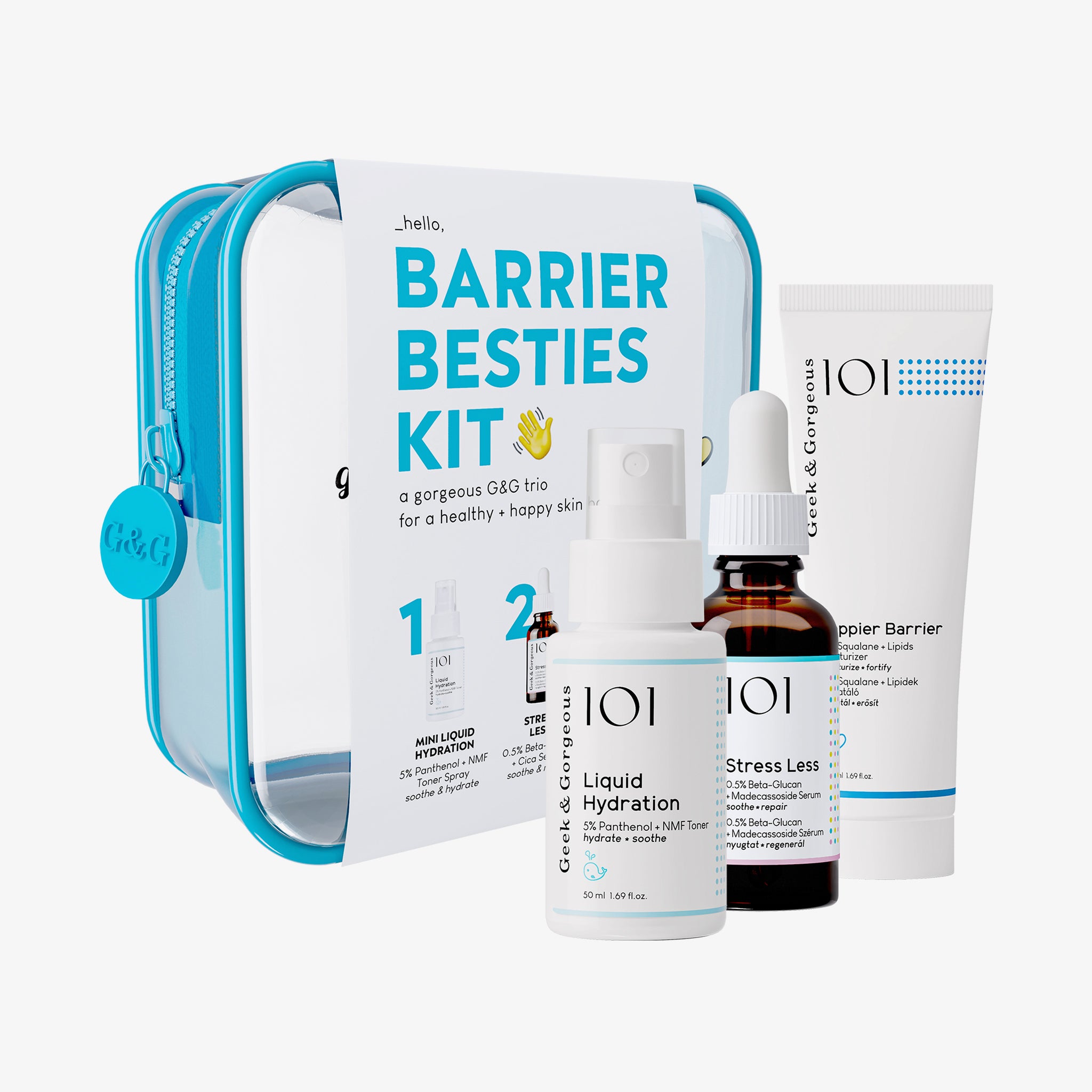 Geek & Gorgeous Barrier Besties Kit (130ml)