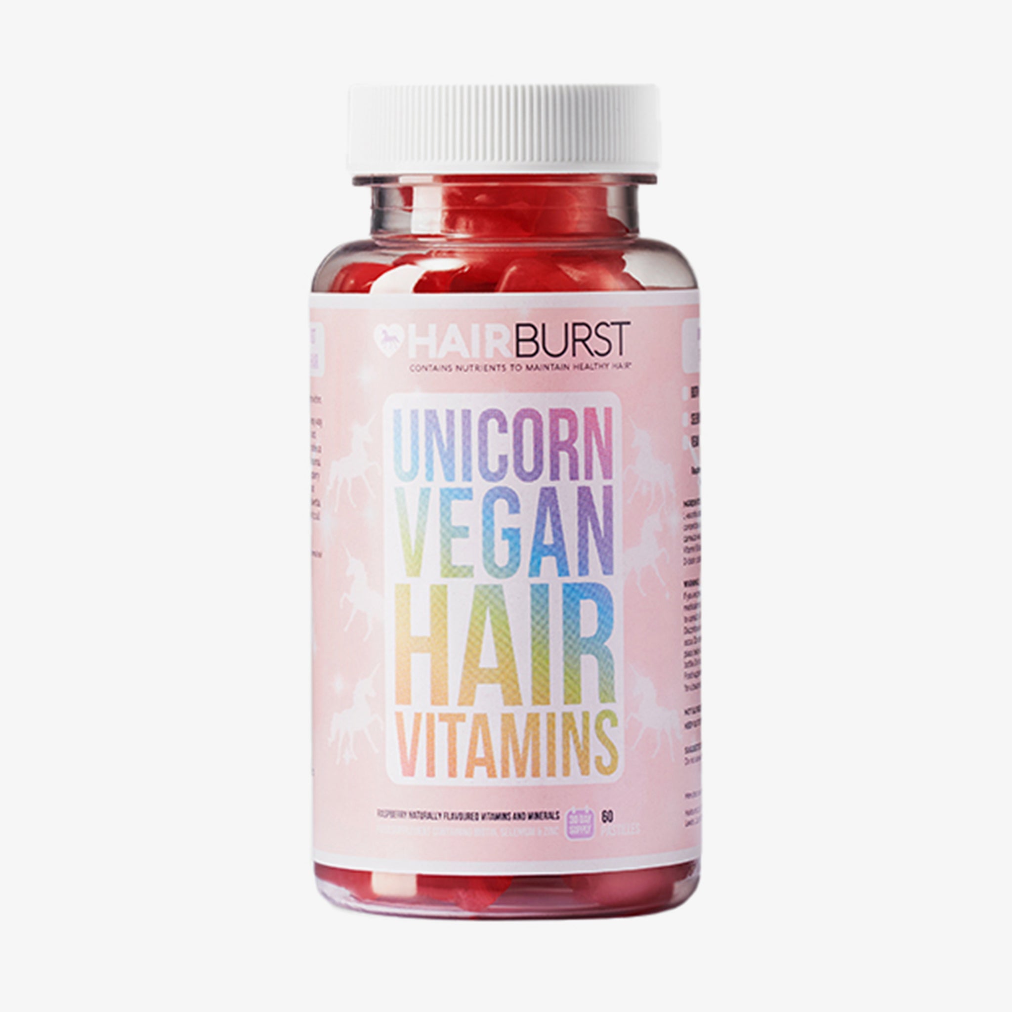 Hairburst Chewable Unicorn Vegan Vitamins 1 Month