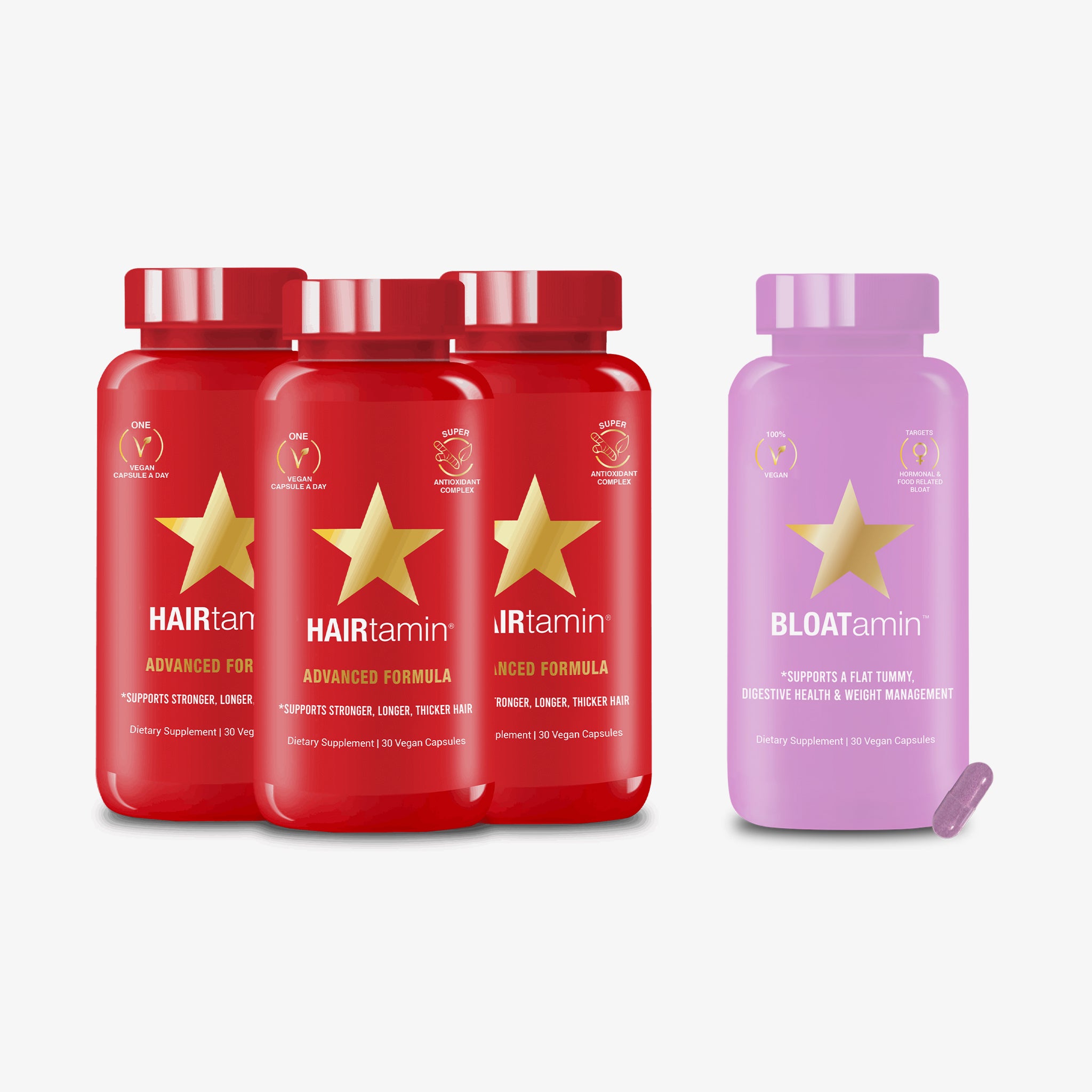 HAIRtamin Advanced Debloat Bundle