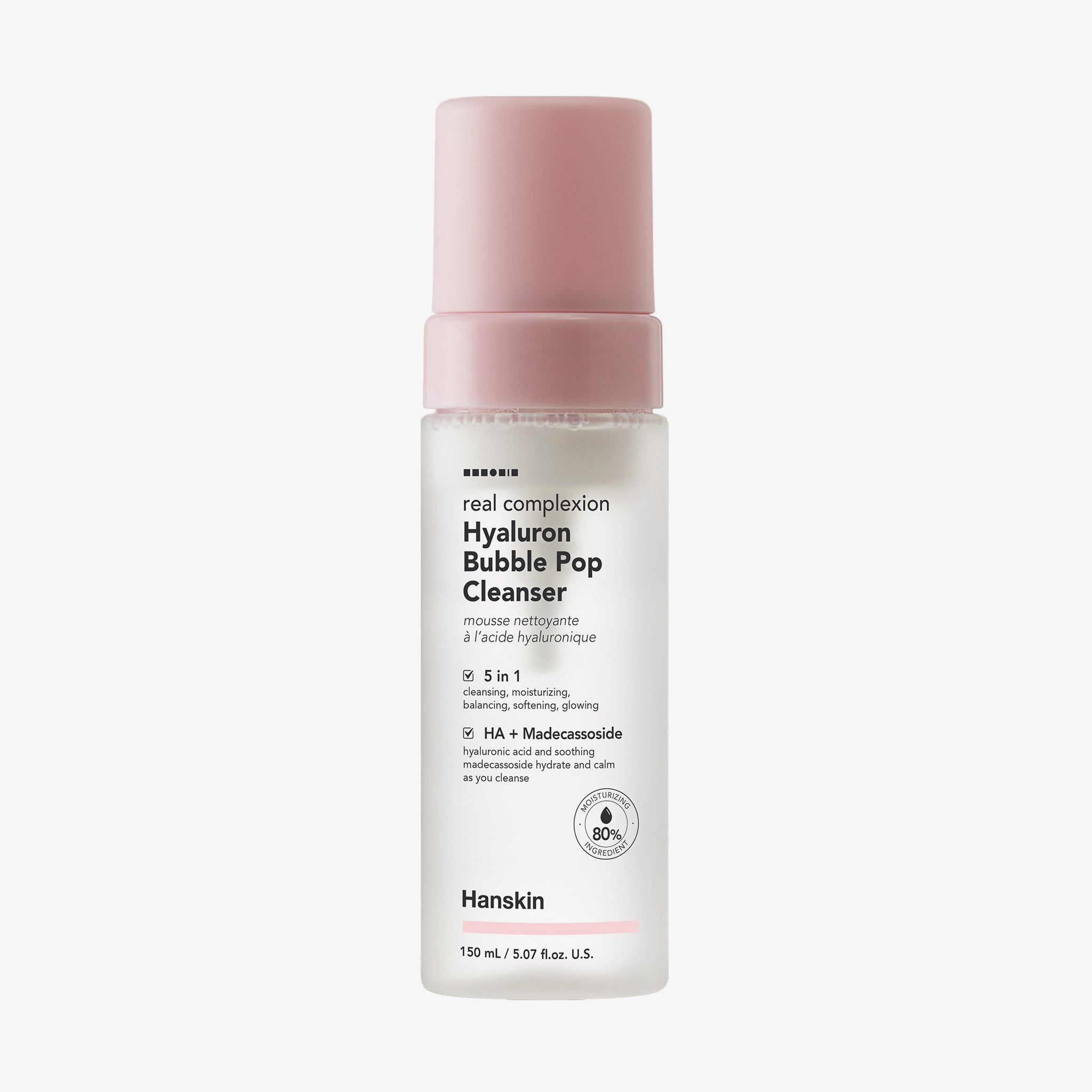 Hanskin Real Complexion Hyaluron Bubble Pop Cleanser (150ml)