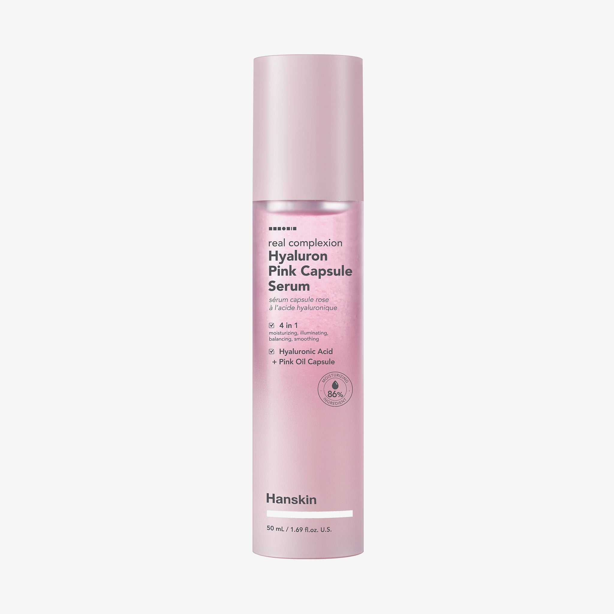 Hanskin Real Complexion Hyaluron Pink Capsule Serum (50ml)