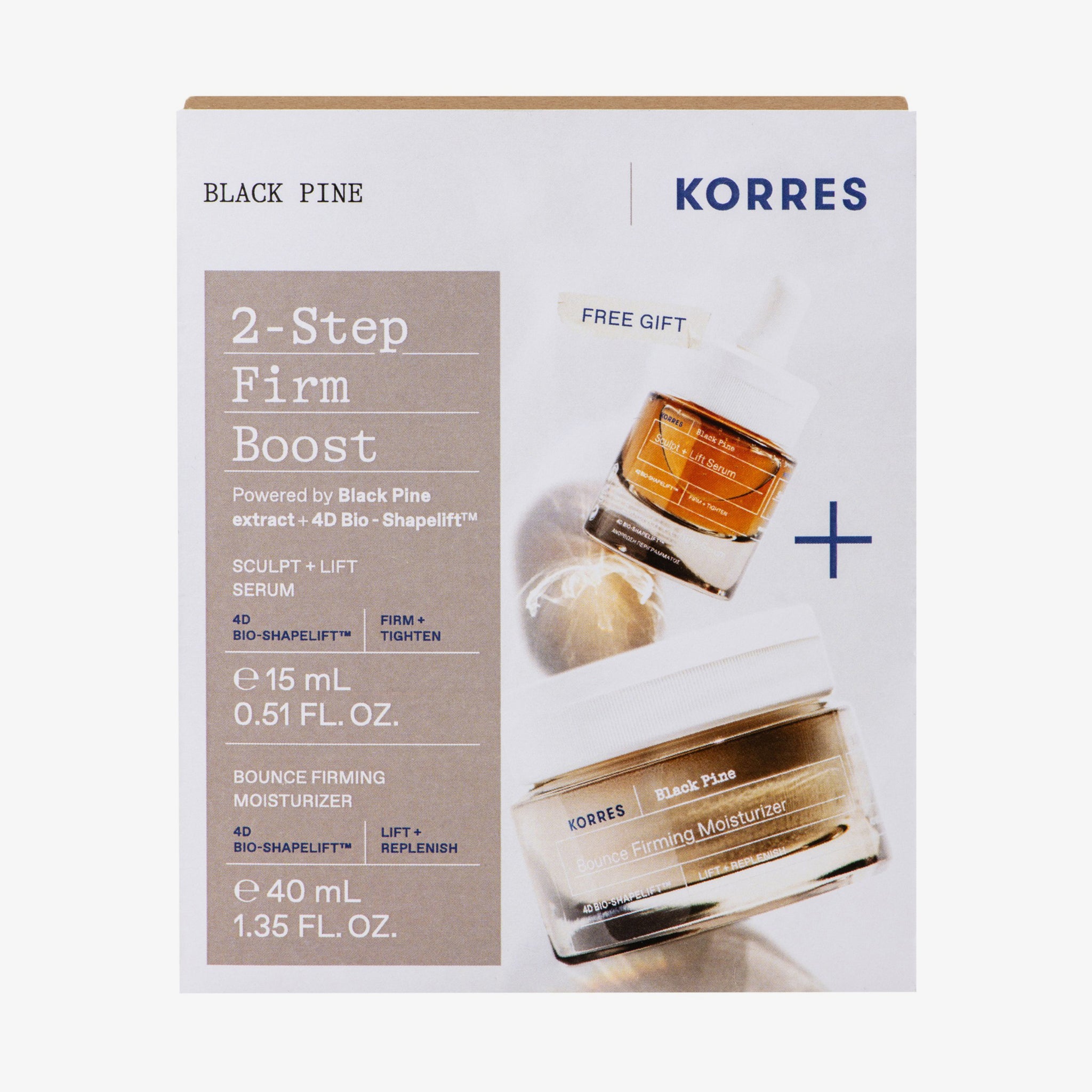 KORRES Black Pine 2-Step Firm Boost (55ml)