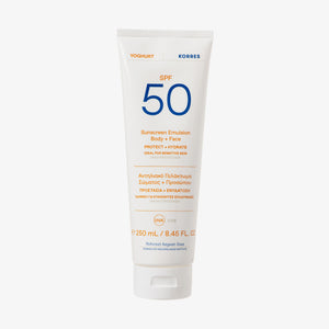 Yoghurt Sonnenschutz-Emulsion für Körper und Gesicht SPF50