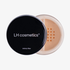 Geöffneter Tiegel des LH Cosmetics Infinity Filter Fade; schwarzer Deckel, Sieblöcher sichtbar.