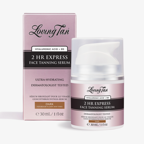 2 HR Express Face Tanning Serum