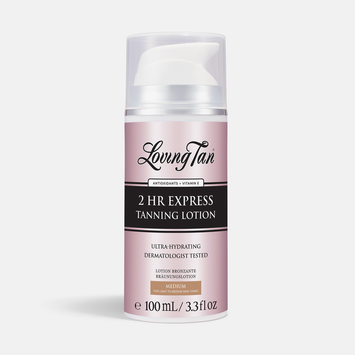 2 HR Express Tanning Lotion MEdiium | Loving Tan