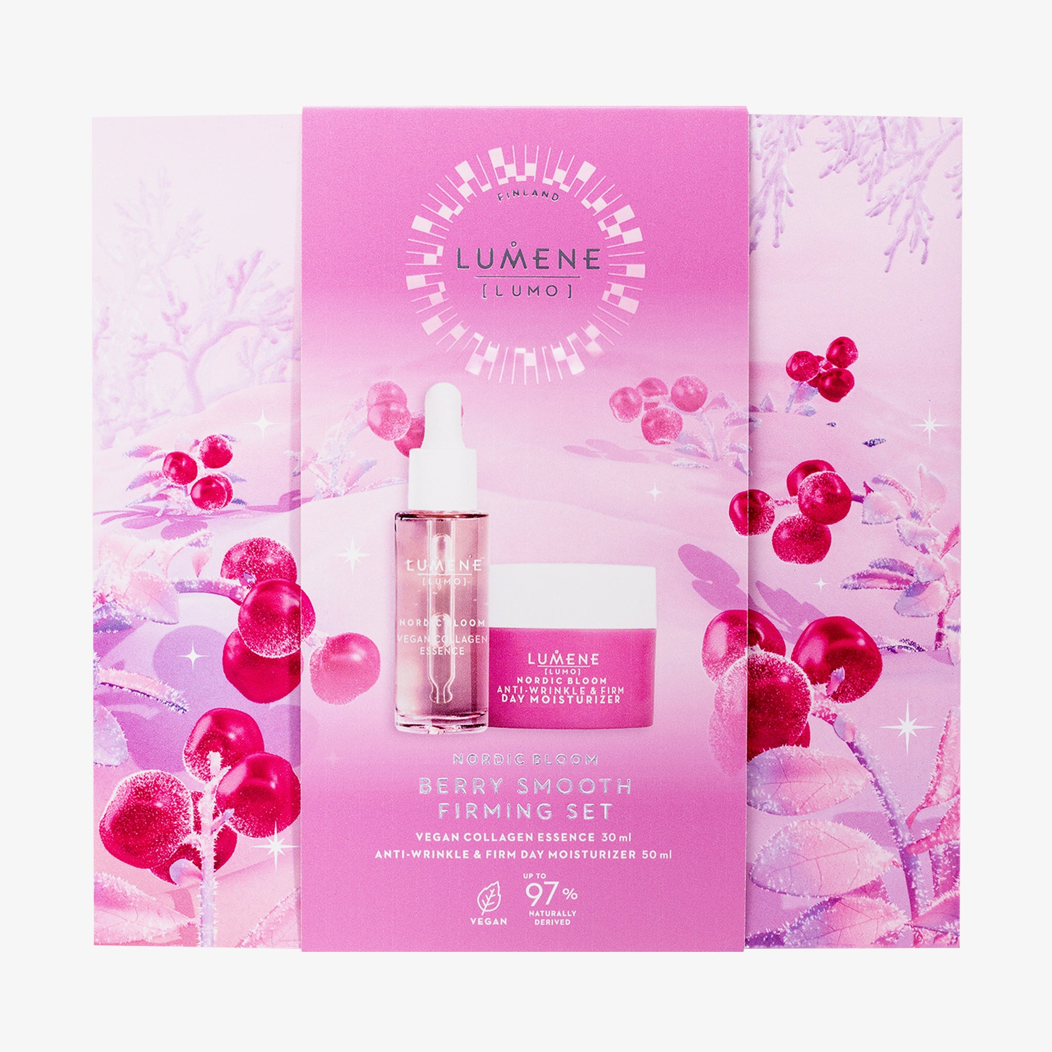 Lumene NORDIC BLOOM [LUMO] BERRY SMOOTH FIRMING SET 2024 (80ml)