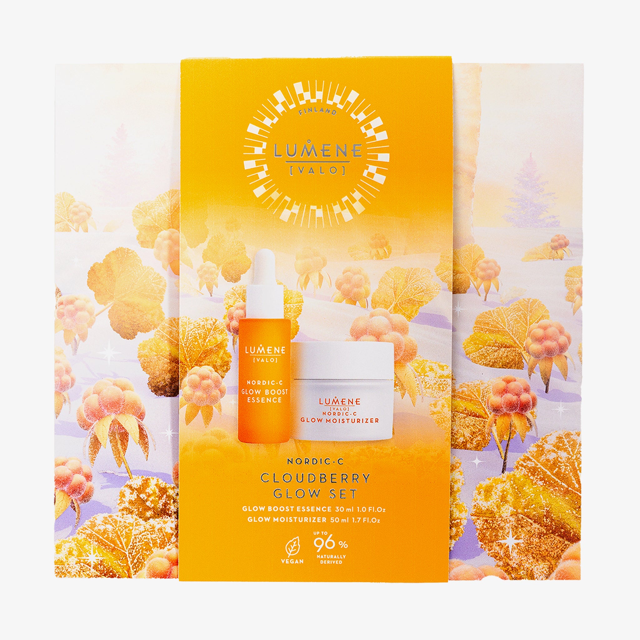 Lumene NORDIC-C [VALO] CLOUDBERRY GLOW SET 2024 (80ml)