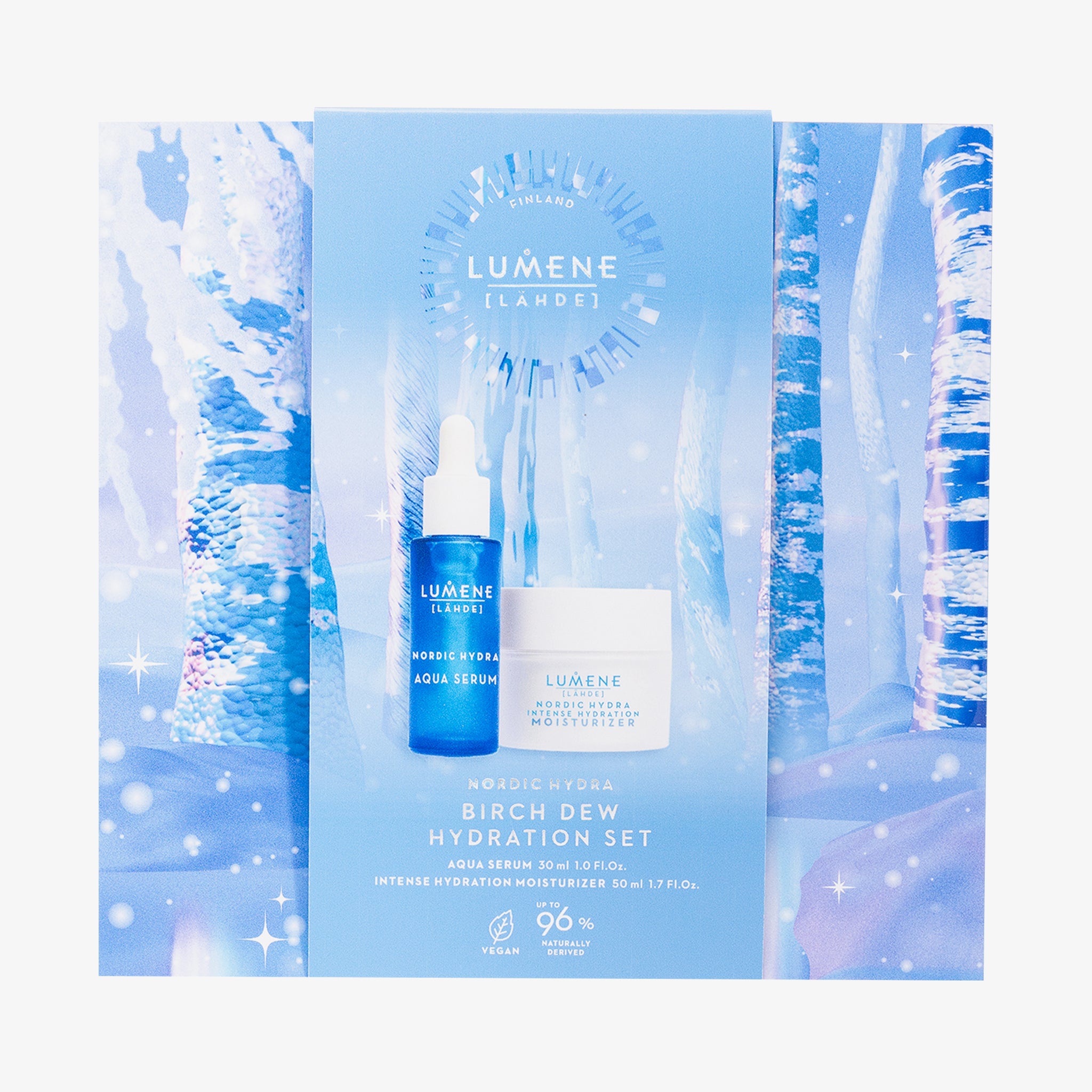 Lumene NORDIC HYDRA [LÄHDE] BIRCH DEW HYDRATION SET 2024 (80ml)