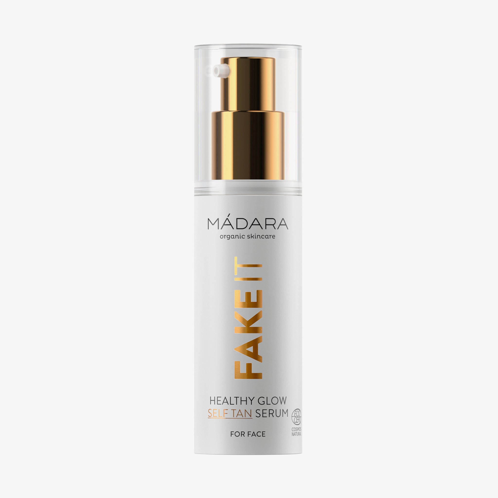 MÁDARA Cosmetics Fake It Healthy Glow Self Tan Serum For Face (30ml)