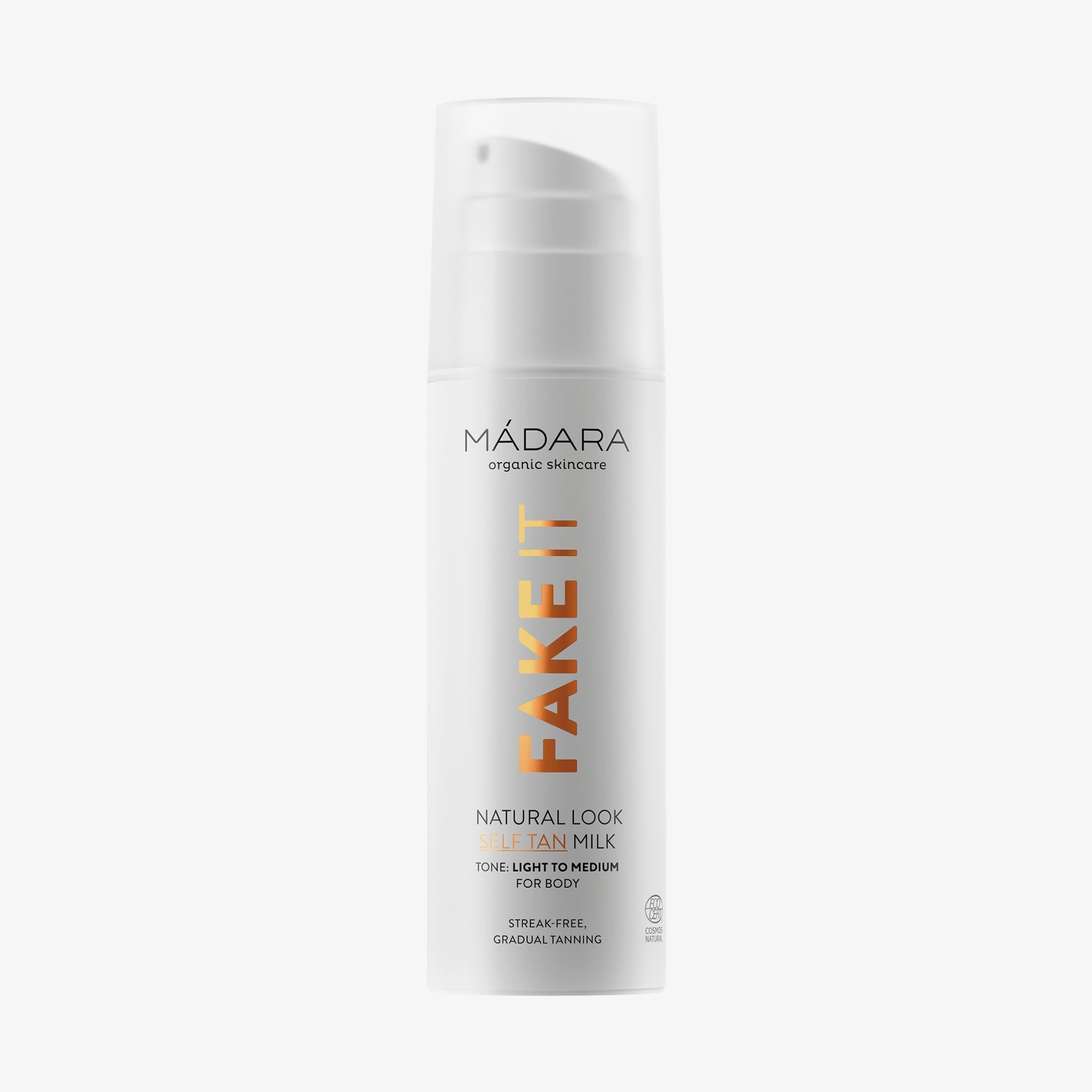 MÁDARA Cosmetics Fake It Natural Look Self Tan Milk (150ml)