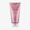 Eine rosa Tube „medicube PDRN Booster Gel“ steht aufrecht auf einem weißen Hintergrund.