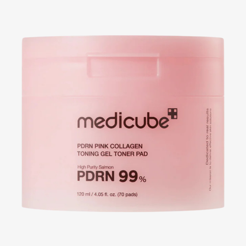 PDRN Pink Collagen Toning Gel Toner Pad