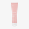 Eine rosa Tube „medicube PDRN Pink Hyaluronic Moisturizing Cream“ mit weißem Verschluss steht aufrecht vor einem weißen Hintergrund.