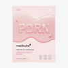 Die Verpackung der „Medicube PDRN Pink Vita Coating Mask“ mit glänzender Oberfläche hebt Kollagen, Vitamin B12 und den auffälligen PDRN-Schriftzug hervor.