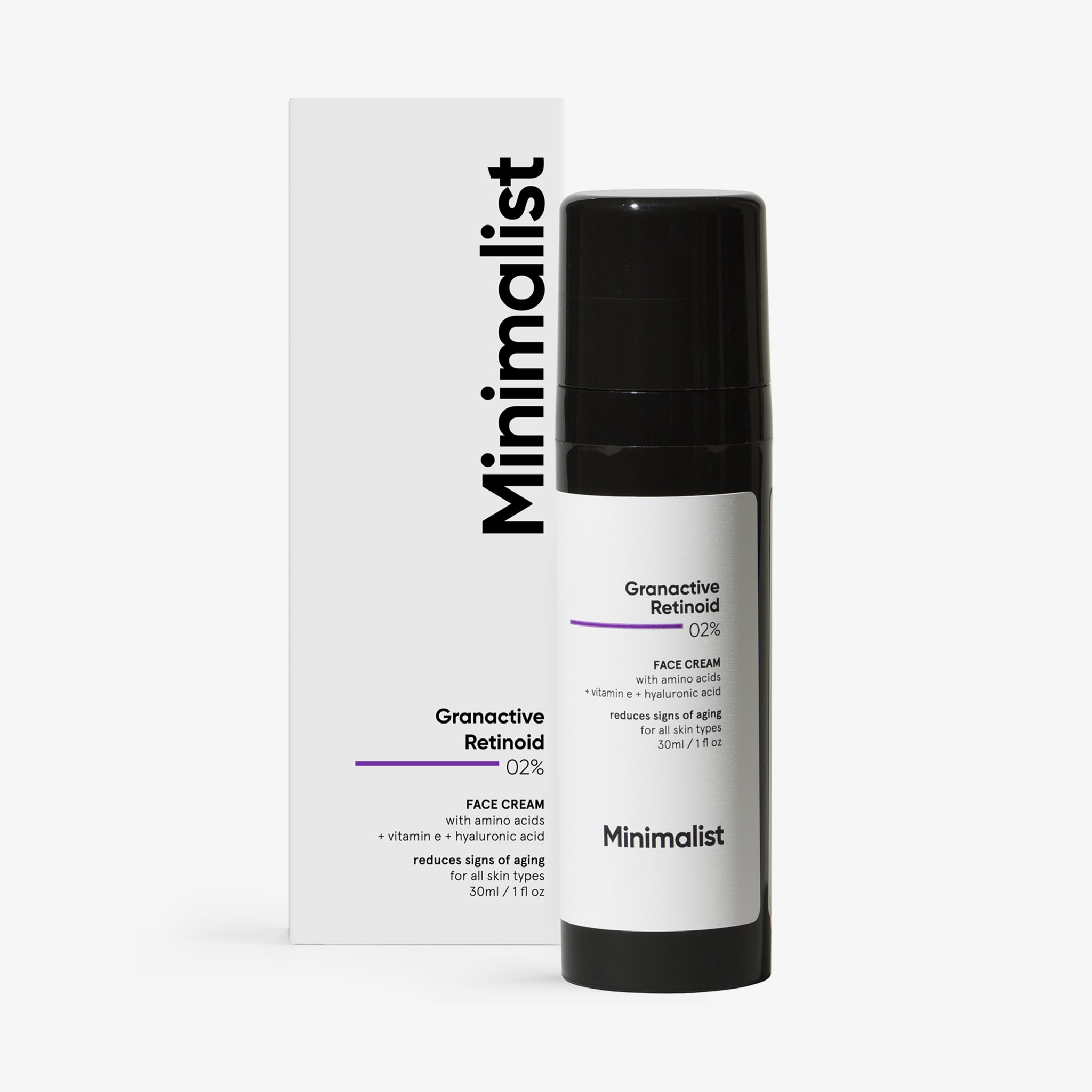 Minimalist Granactive Retinoid 02% Face Cream (30ml)