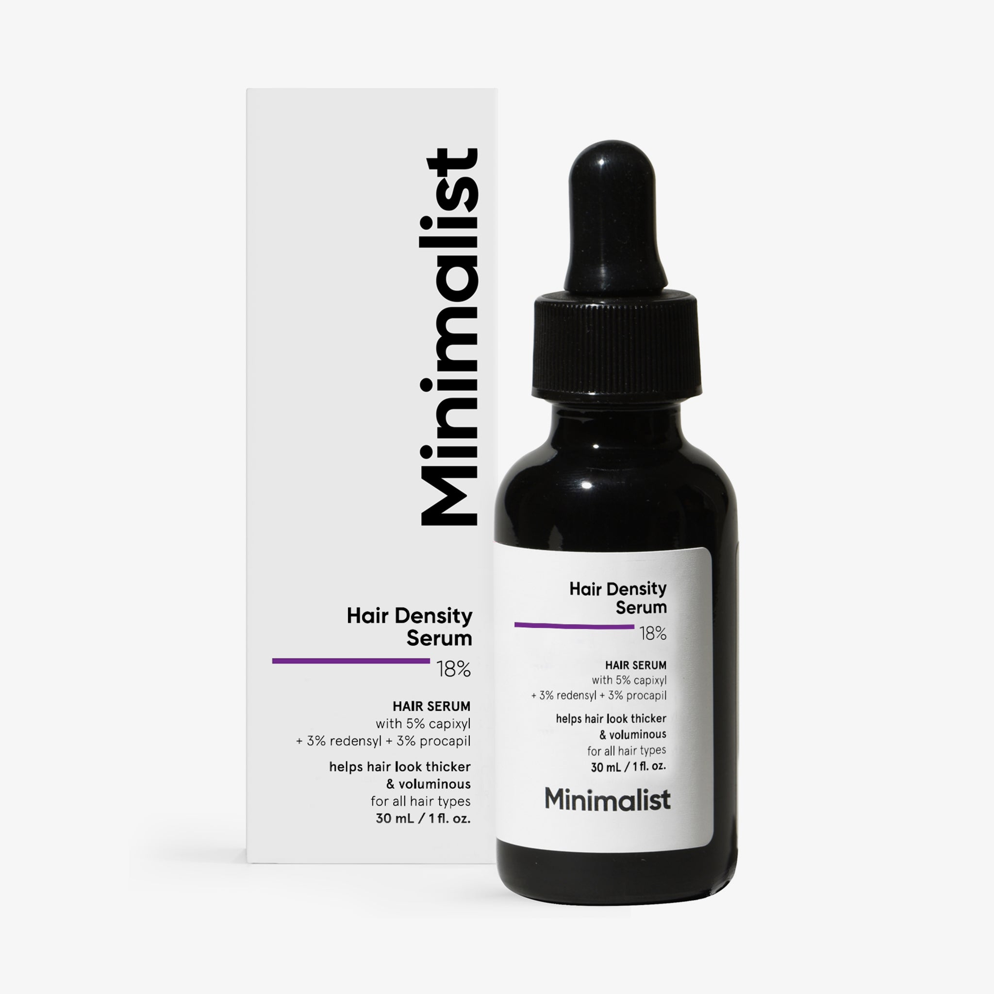 Minimalist Hair Growth Actives 18% Hair Serum (30ml)