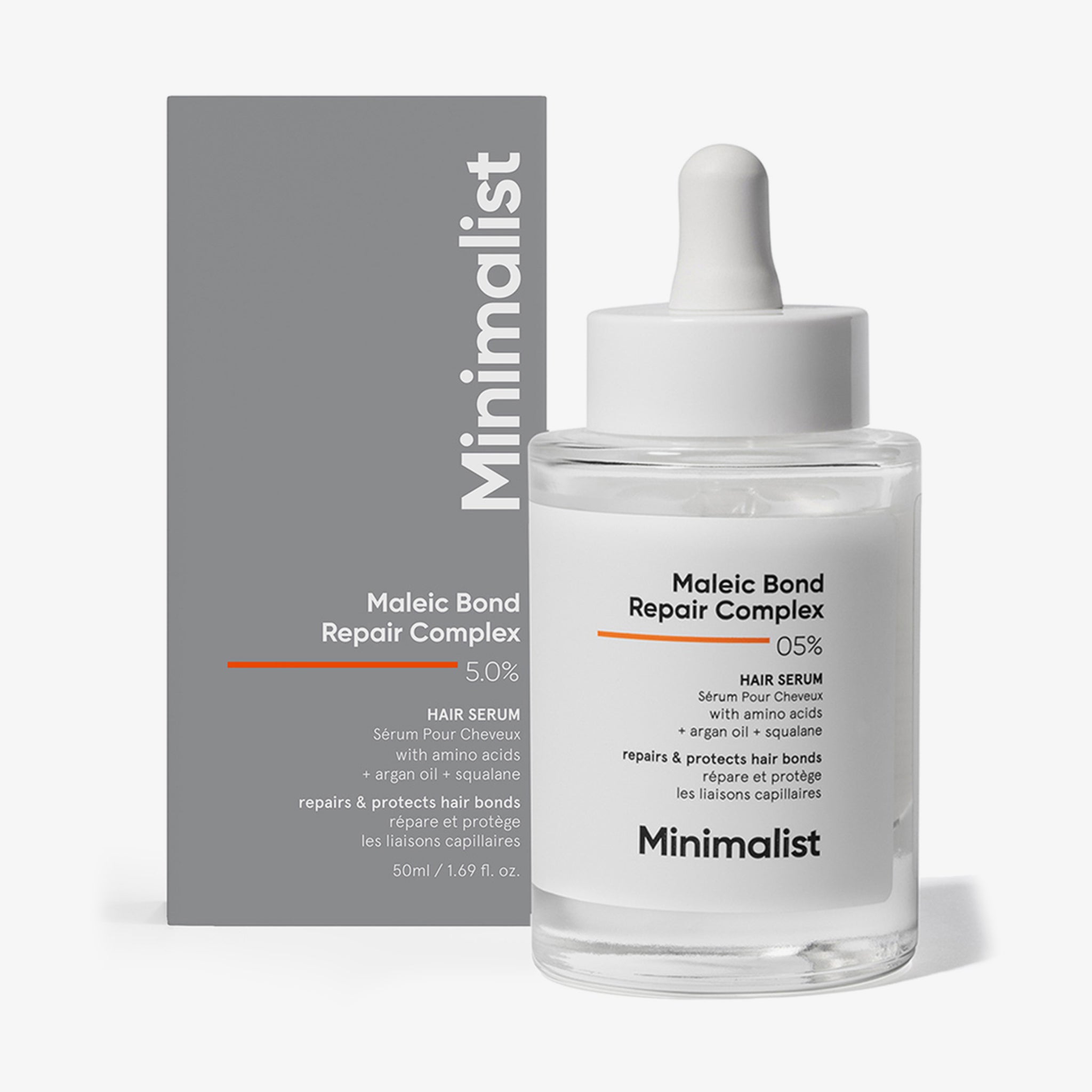 Minimalist Maleic Bond Repair Complex 05% Hair Serum (50ml)