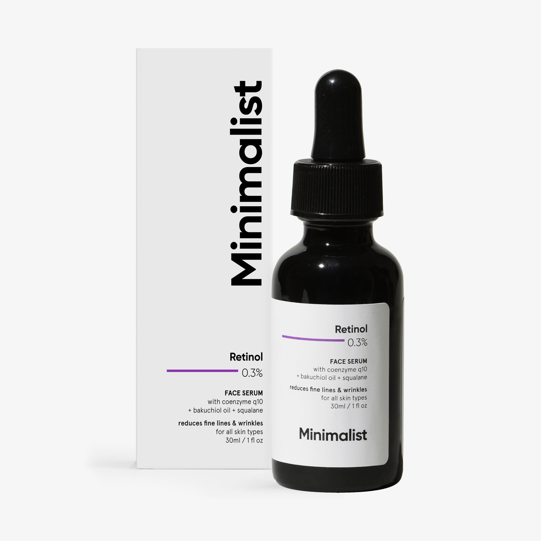 Minimalist Retinol 0.3% Face Serum (30ml)