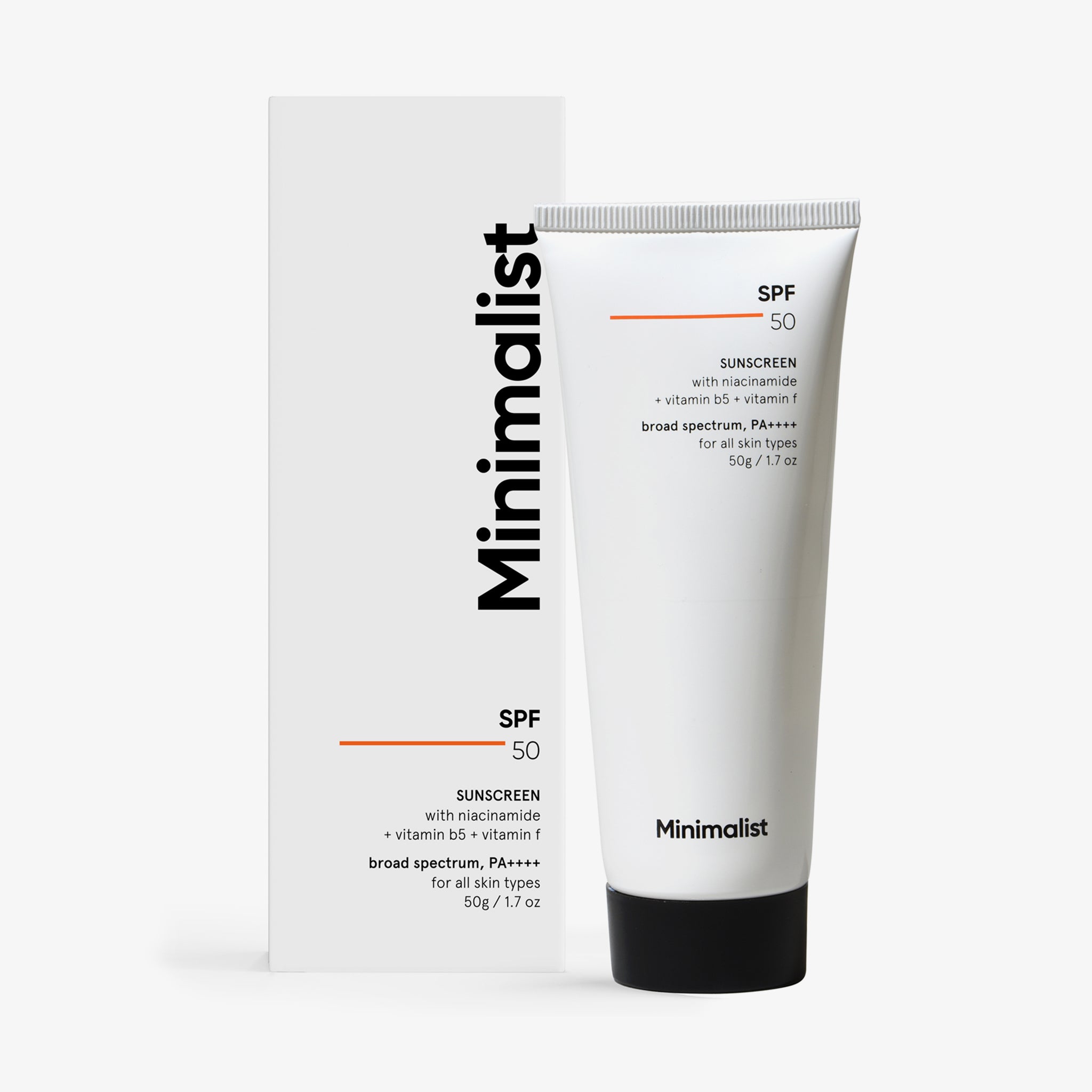 Minimalist SPF 50 Sunscreen (50g)