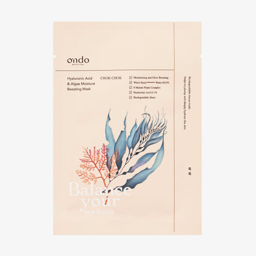 Hyaluronic Acid & Algae Moisture Boosting Mask Chok-Chok
