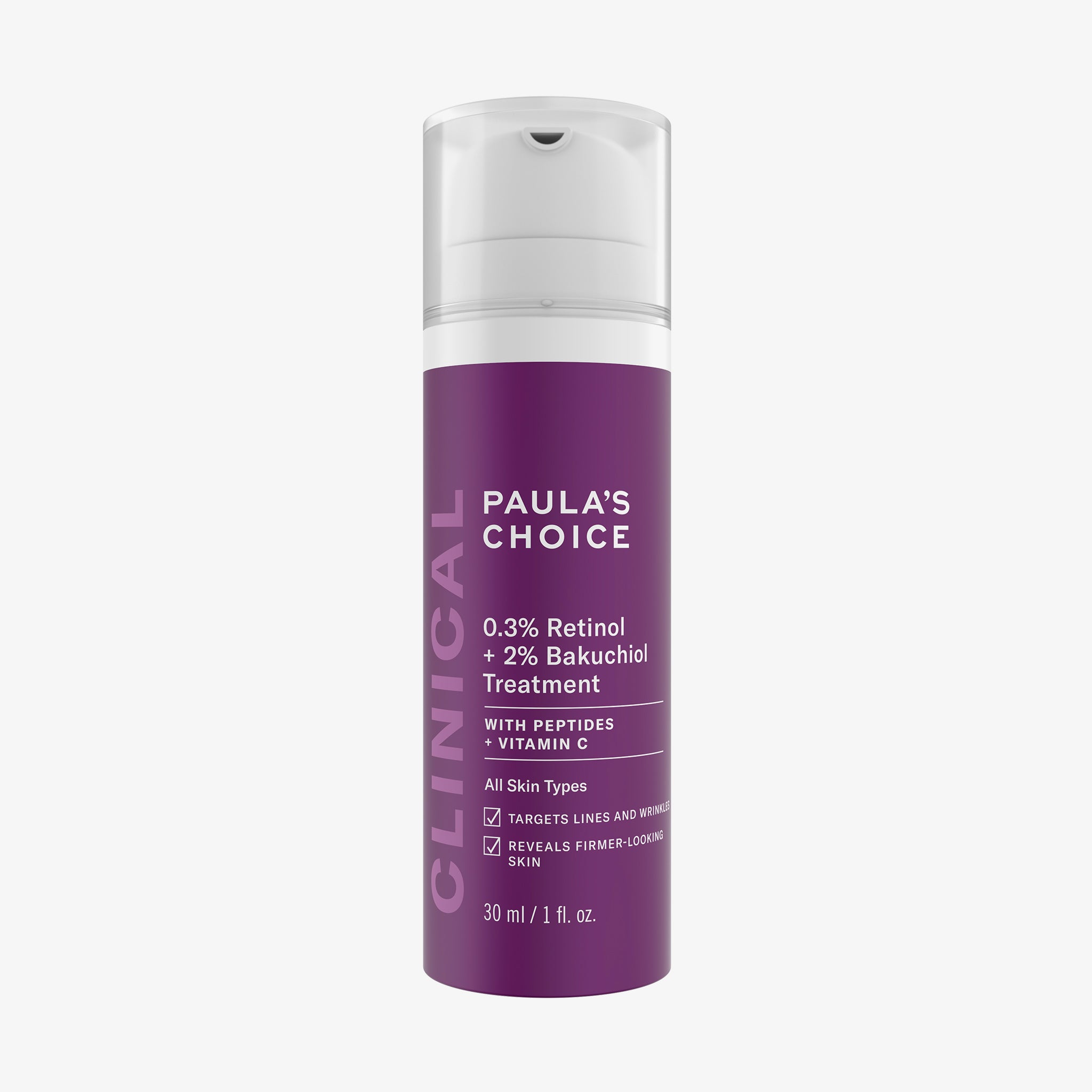 Paula's Choice Clinical 0.3% Retinol + 2% Bakuchiol Treatment (30ml)