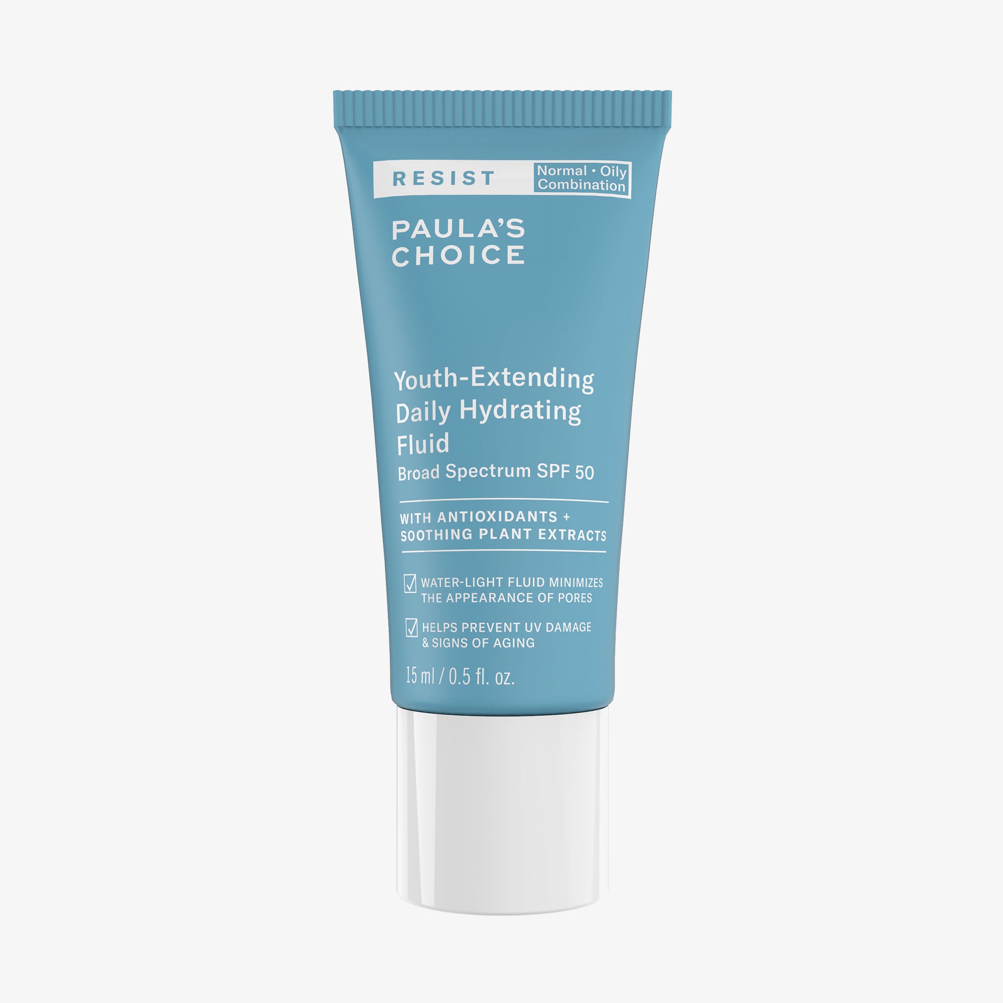 Paula's Choice Youth-Extending Daily Hydrating Fluid SPF 50 Travel Size (15ml)