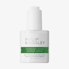 Eine 60-ml-Flasche „Philip Kingsley Overnight Scalp Barrier Serum“ in Weiß mit einem grünen Etikett auf weißem Hintergrund.