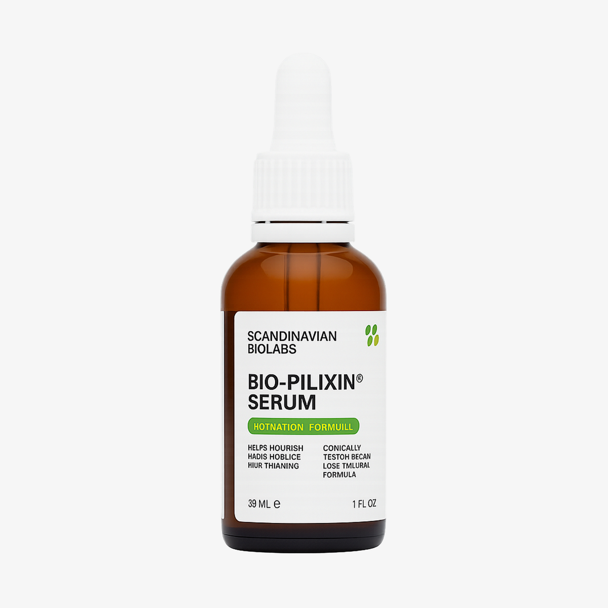 Scandinavian Biolabs Bio-Pilixin® Serum in praktischer Reisegröße mit Pipette.