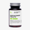 Eine Flasche Hair Nutrient Tablets von Scandinavian Biolabs mit 60 Tabletten zur Nahrungsergänzung.