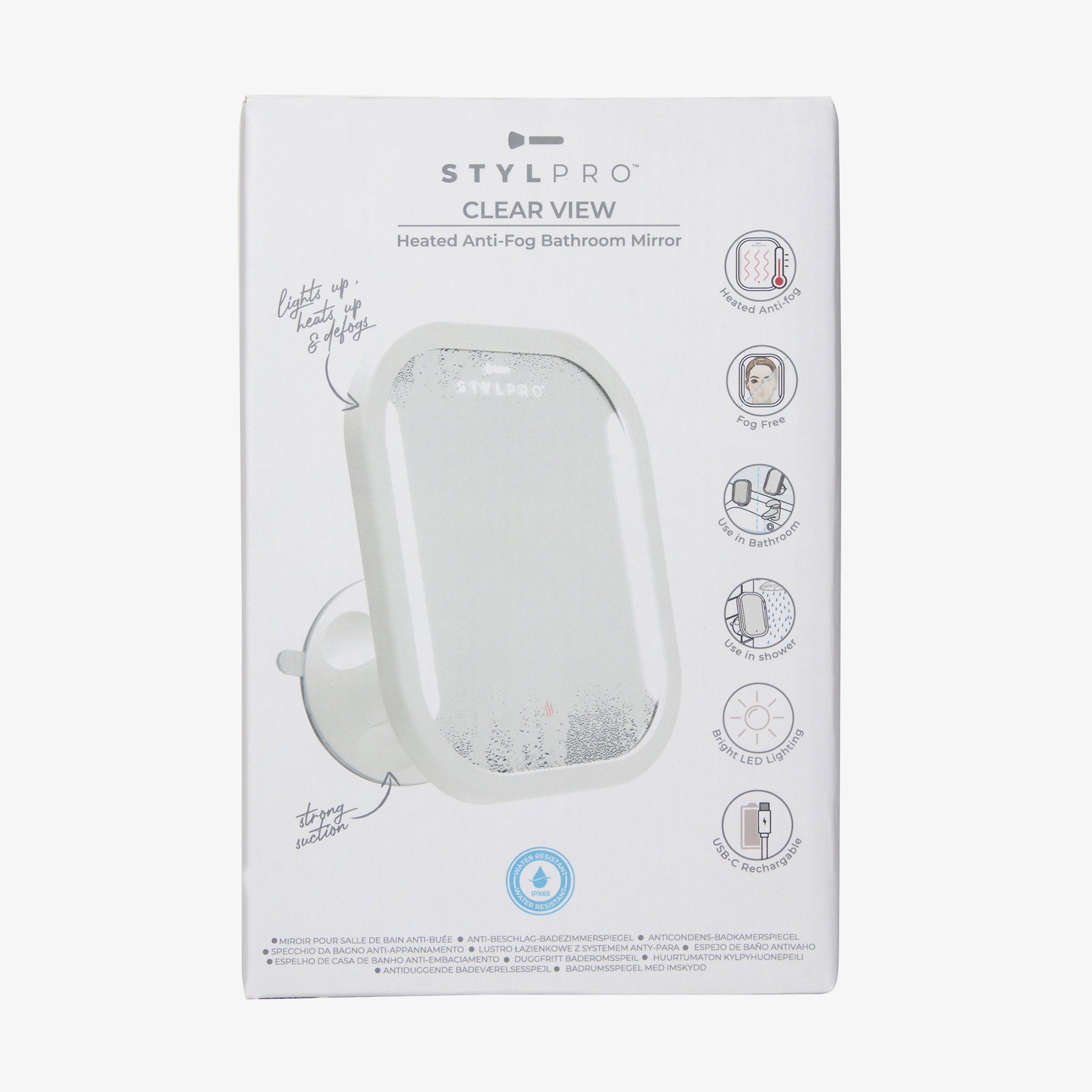 STYLPRO Clear View Anti-Fog Bathroom Mirror