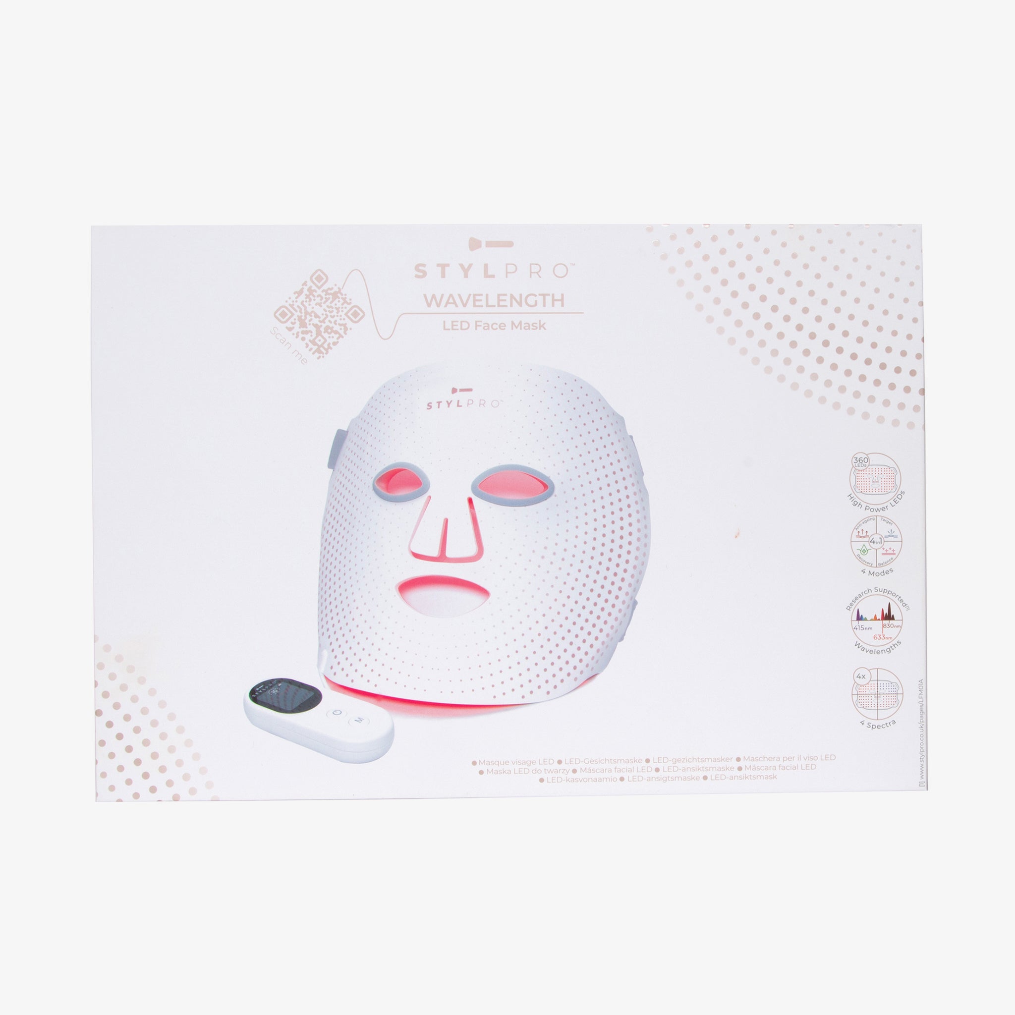 STYLPRO Wavelength LED FACE MASK