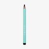Ein türkisfarbener SWEED Satin Kohl Eye Pencil mit schwarzer Spitze, abgebildet vor weißem Hintergrund.