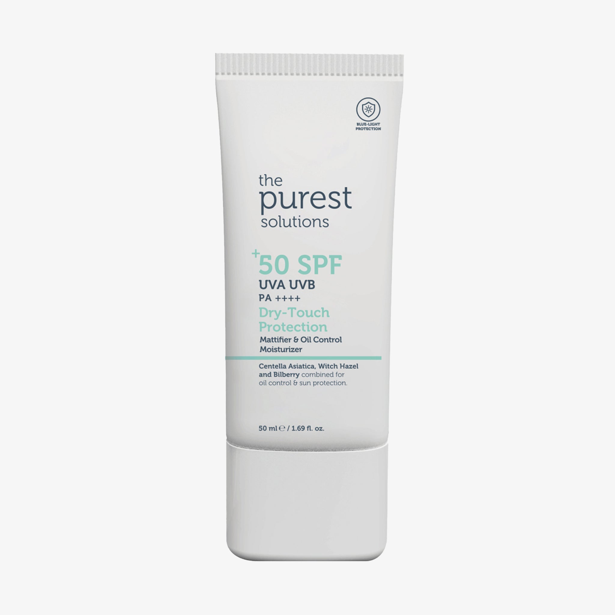 The Purest Solutions 50+ SPF UVA/UVB Dry-Touch Protection Mattifier & Oil Control Moisturizer Sunscreen (50ml)