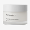 Ein weißer Tiegel Transparent Lab Proteo-Repair Cream, 60ml mit einem weißen Deckel.