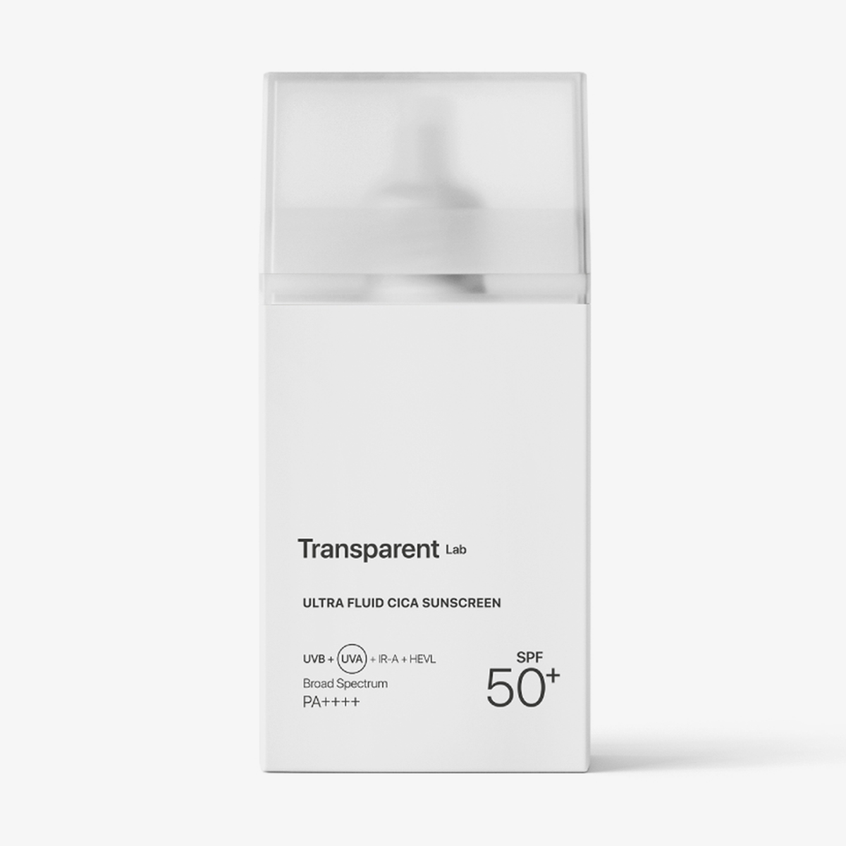 Minimalistische weiße Flasche des „Transparent Lab PHA Soft Peeling Cleanser Mini“ – sanftes Peeling in einer reisefreundlichen Größe.