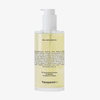 Transparent Lab Well-Aging Body Oil in einer klaren Flasche mit weißer Pumpe und detailliertem Frontetikett.