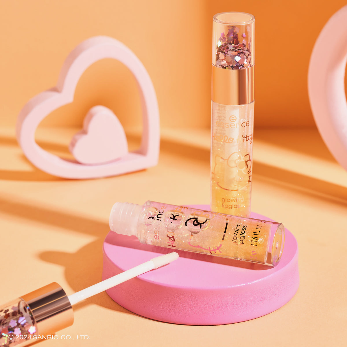 Hello Kitty glowing lipgloss